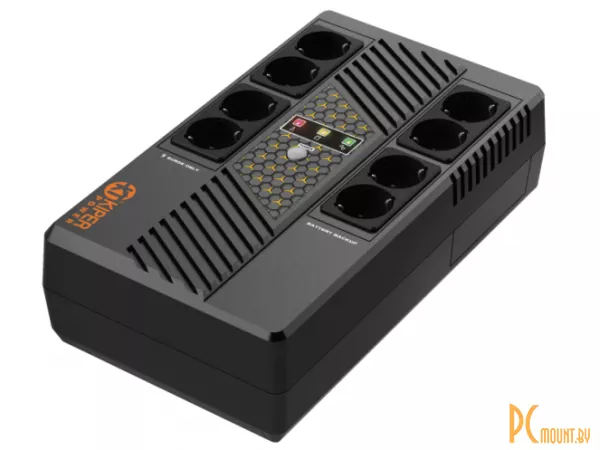 фото Источник бесперебойного питания Kiper Power Compact 600 (600VA/360W) Источник бесперебойного питания Kiper Power Compact 600 (600VA/360W)